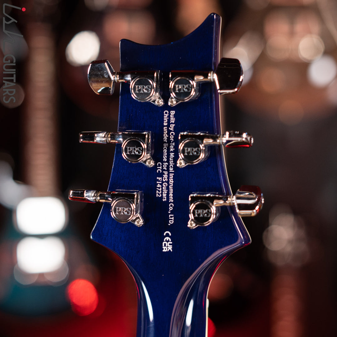 PRS SE Hollowbody II Faded Blue Burst