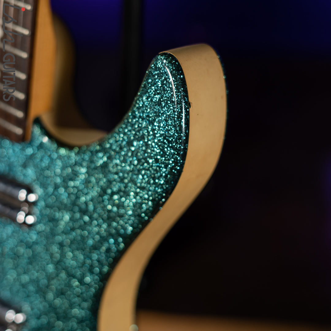1998-2001 Danelectro Hodad Aquamarine Sparkle