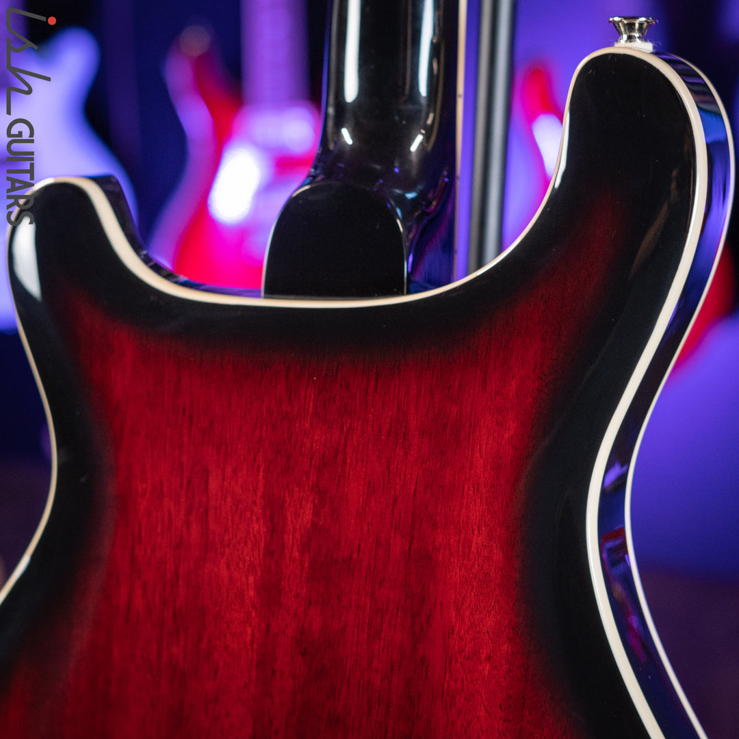 PRS SE Hollowbody Standard Electric Guitar Fire Red Burst