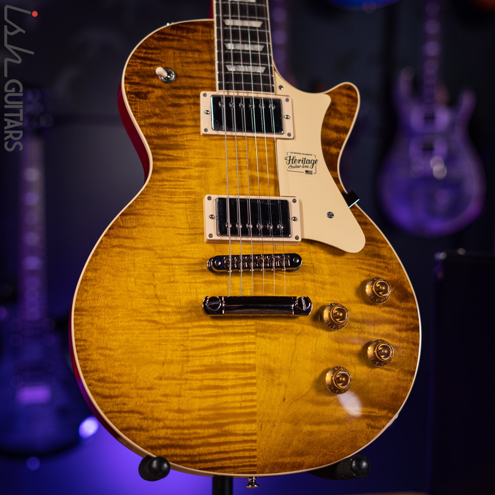 Heritage Standard H-150 Electric Guitar Dirty Lemon Burst – Ish