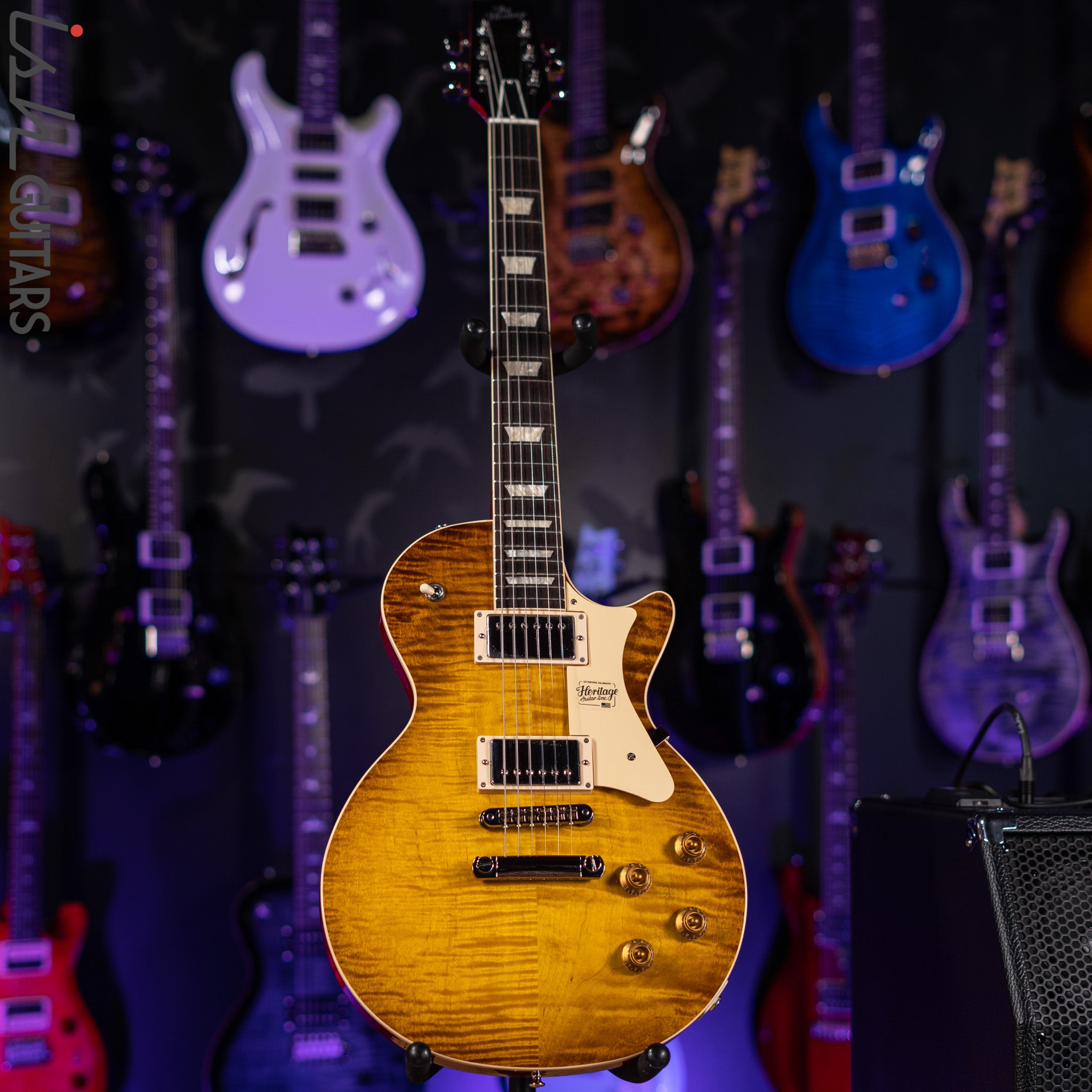 Heritage Standard H-150 Electric Guitar Dirty Lemon Burst – Ish