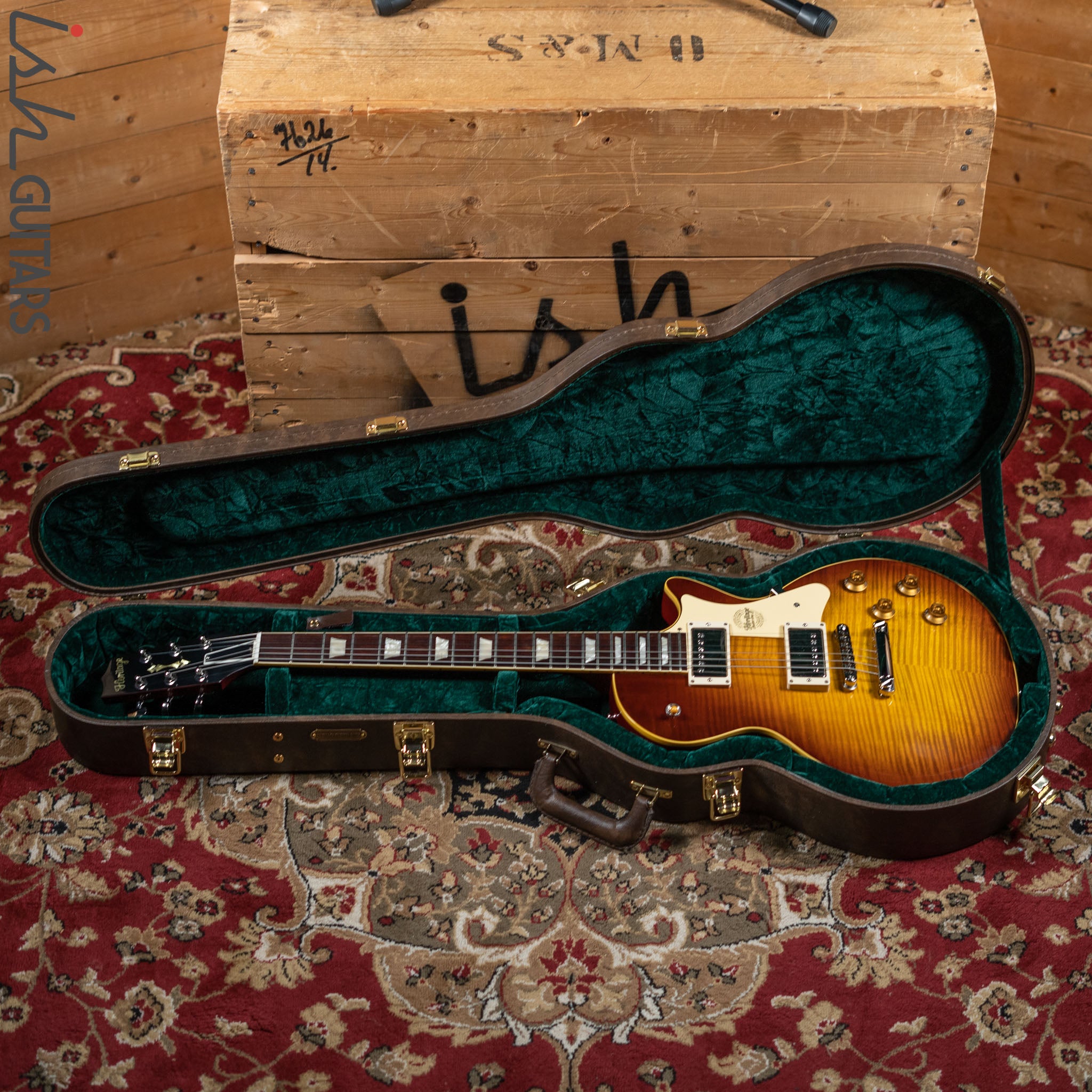 Heritage Custom Shop Core Collection H-150 Electric Guitar Tobacco