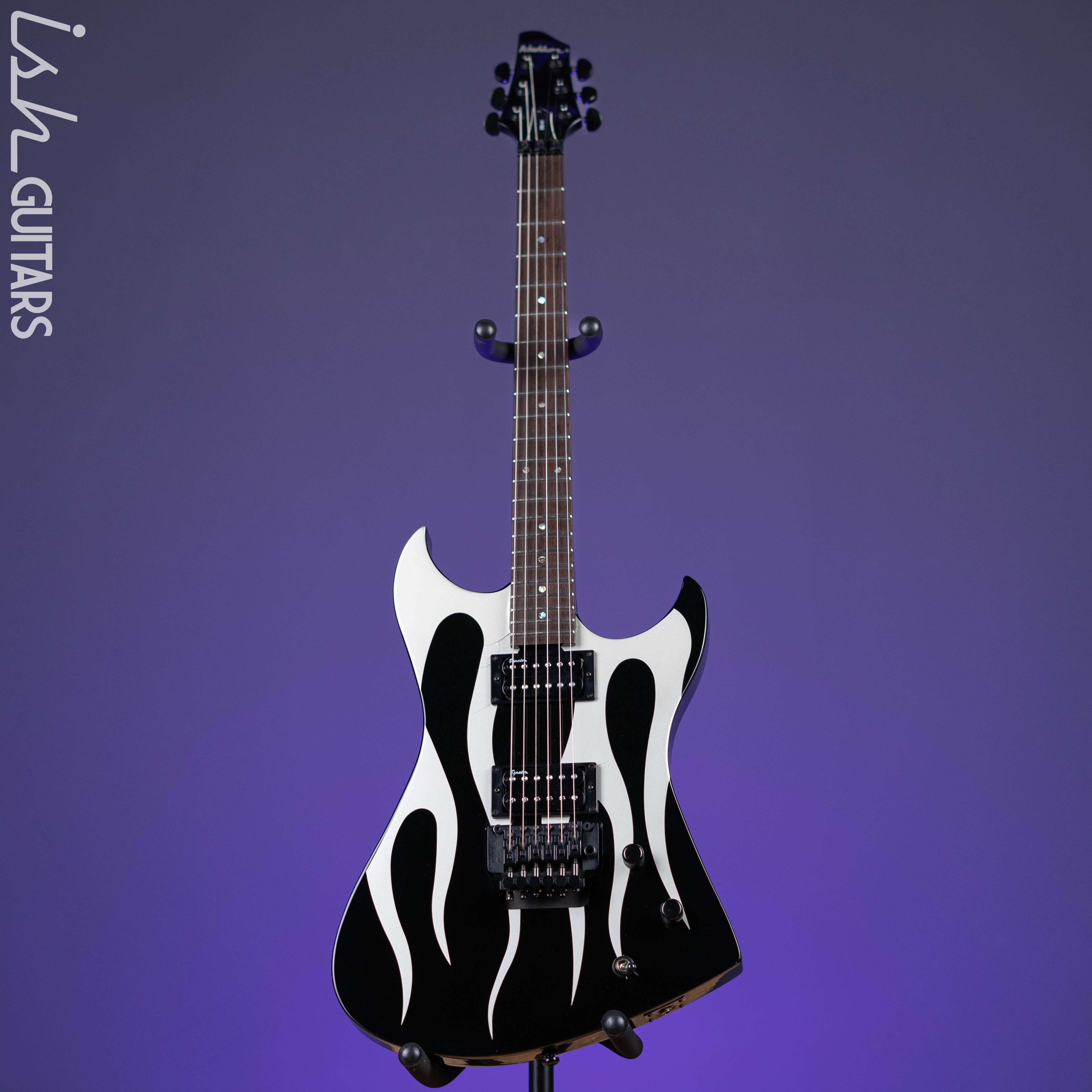 2007 Washburn DD61 Dan Donegan Signature Silver Flames – Ish Guitars