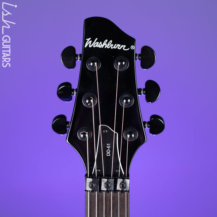 2007 Washburn DD61 Dan Donegan Signature Silver Flames – Ish Guitars