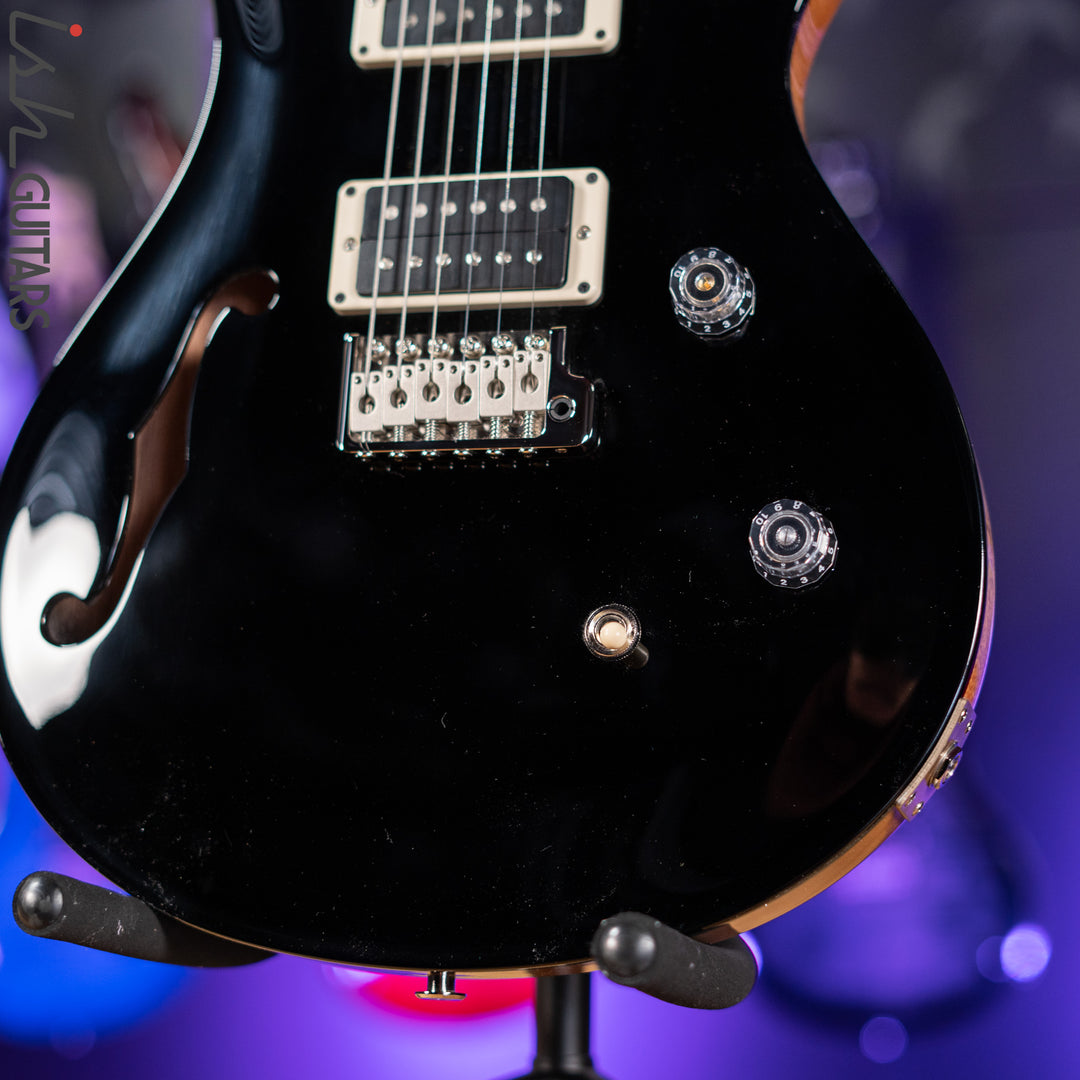 PRS CE 24 Semi-Hollow Black Gloss