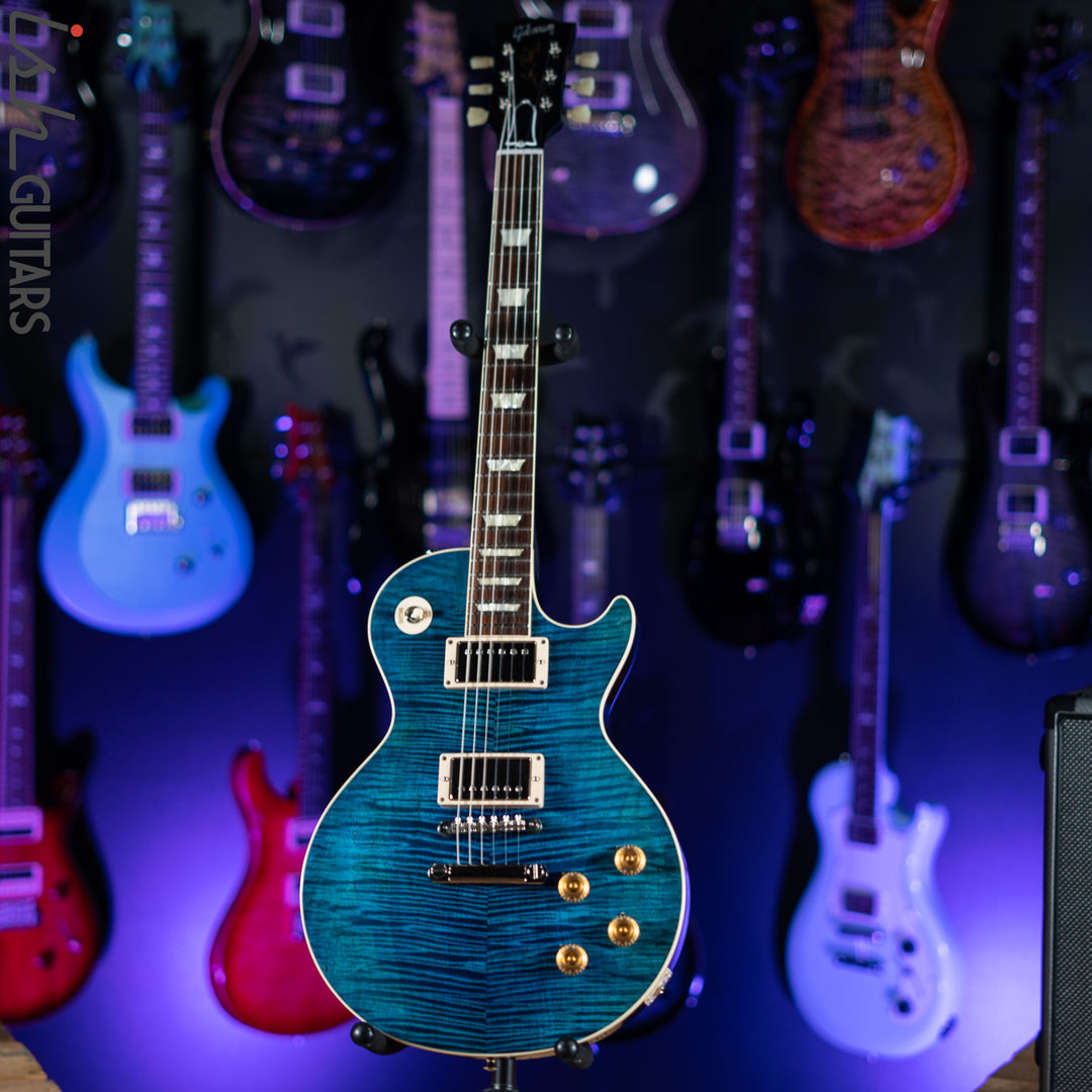 2016 Gibson R9 1959 Reissue Les Paul Ocean Blue - RARE!