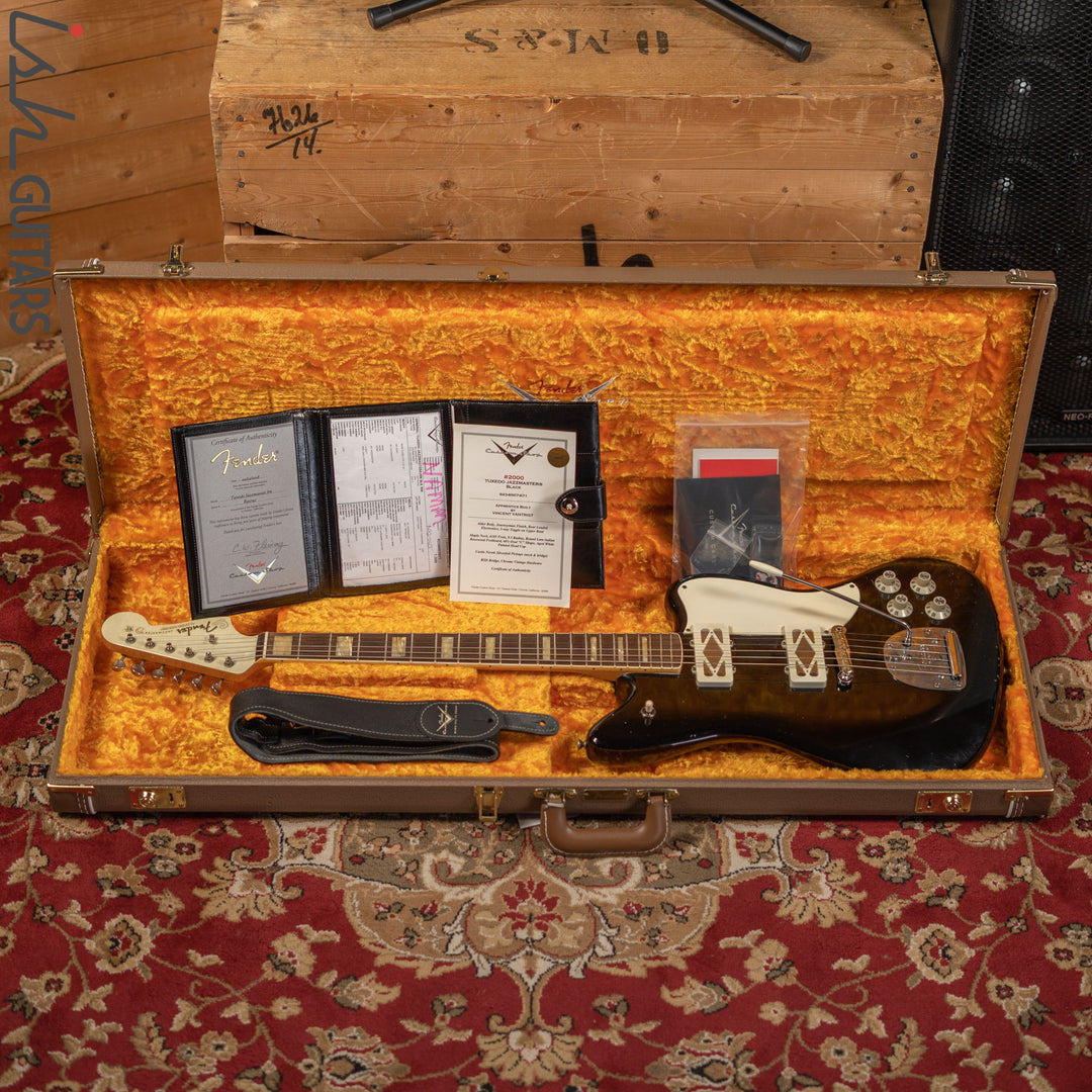 2018 Fender Tuxedo Jazzmaster Journeyman Special Edition NAMM Tuxedo Black