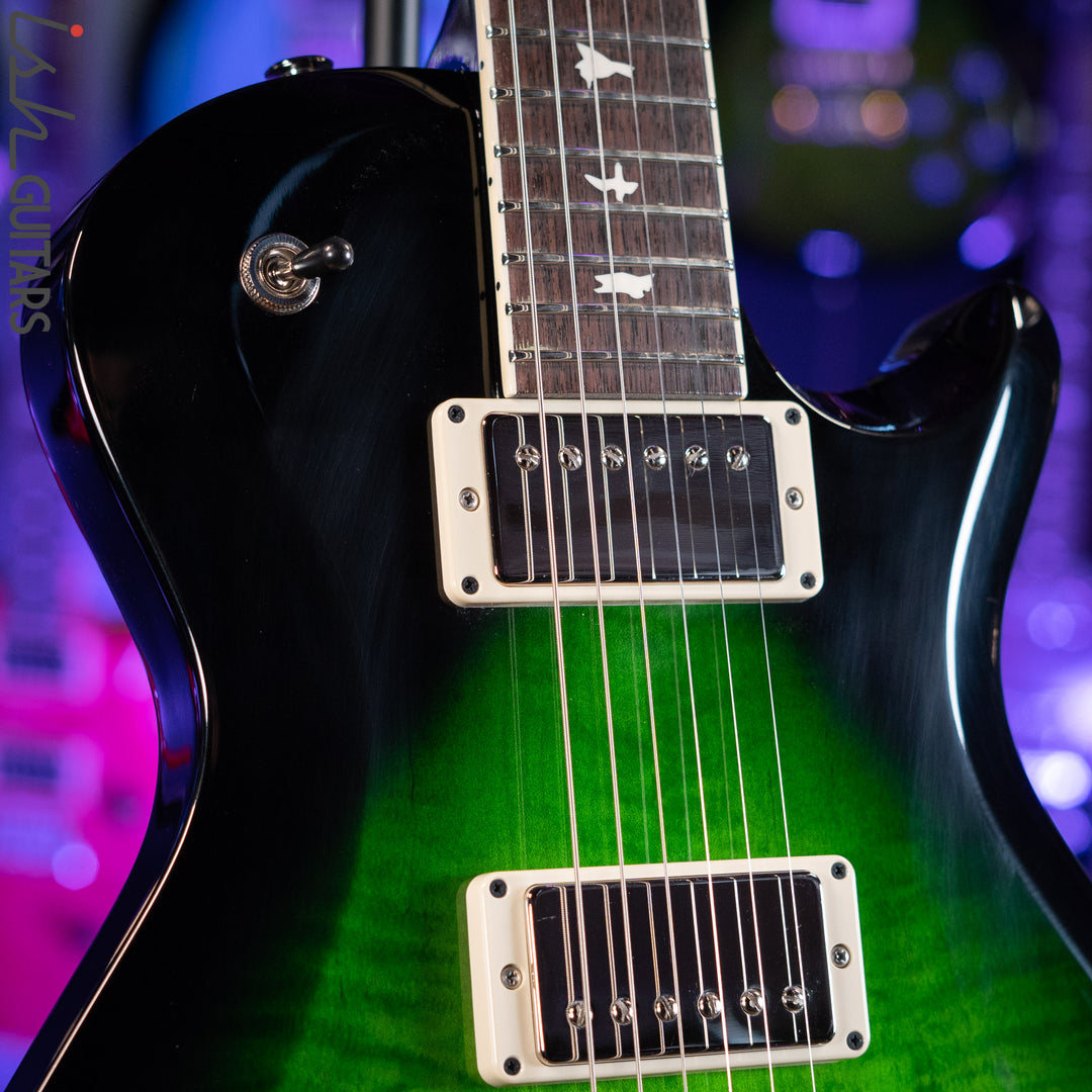 PRS S2 McCarty Singlecut 594 Emerald Green Black Wrap