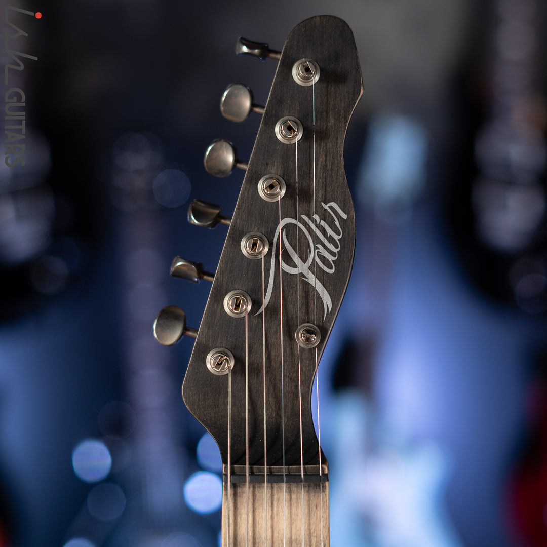 2015 Palir Pinstripe Titan Tele Aged Black/Kelly Green
