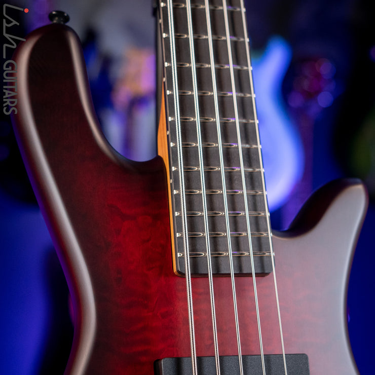 Spector NS Pulse II 5-String Bass Black Cherry Matte Demo