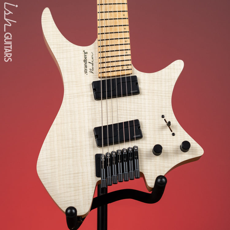 Strandberg Boden Original NX 7 Natural Flame Maple Demo – Ish Guitars