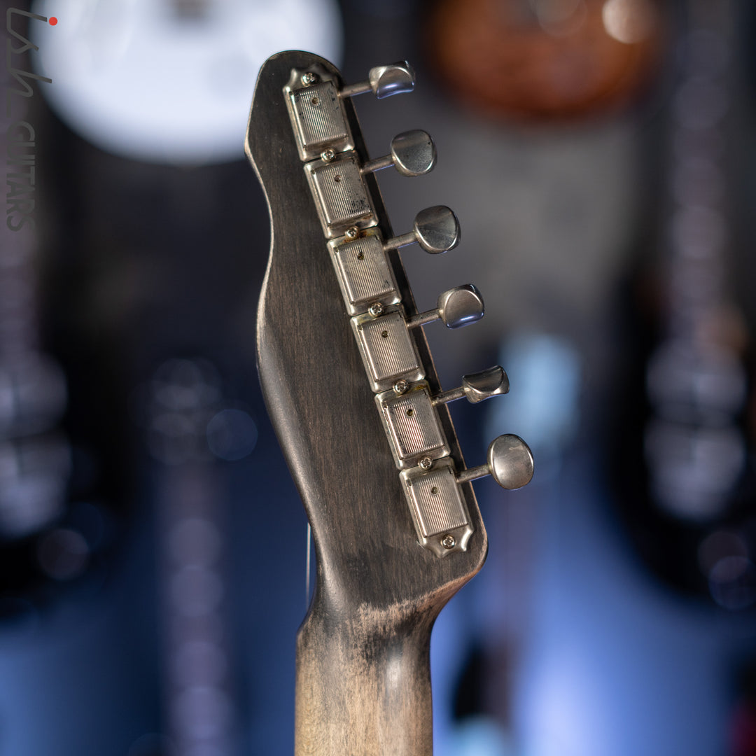 2015 Palir Pinstripe Titan Tele Aged Black/Kelly Green