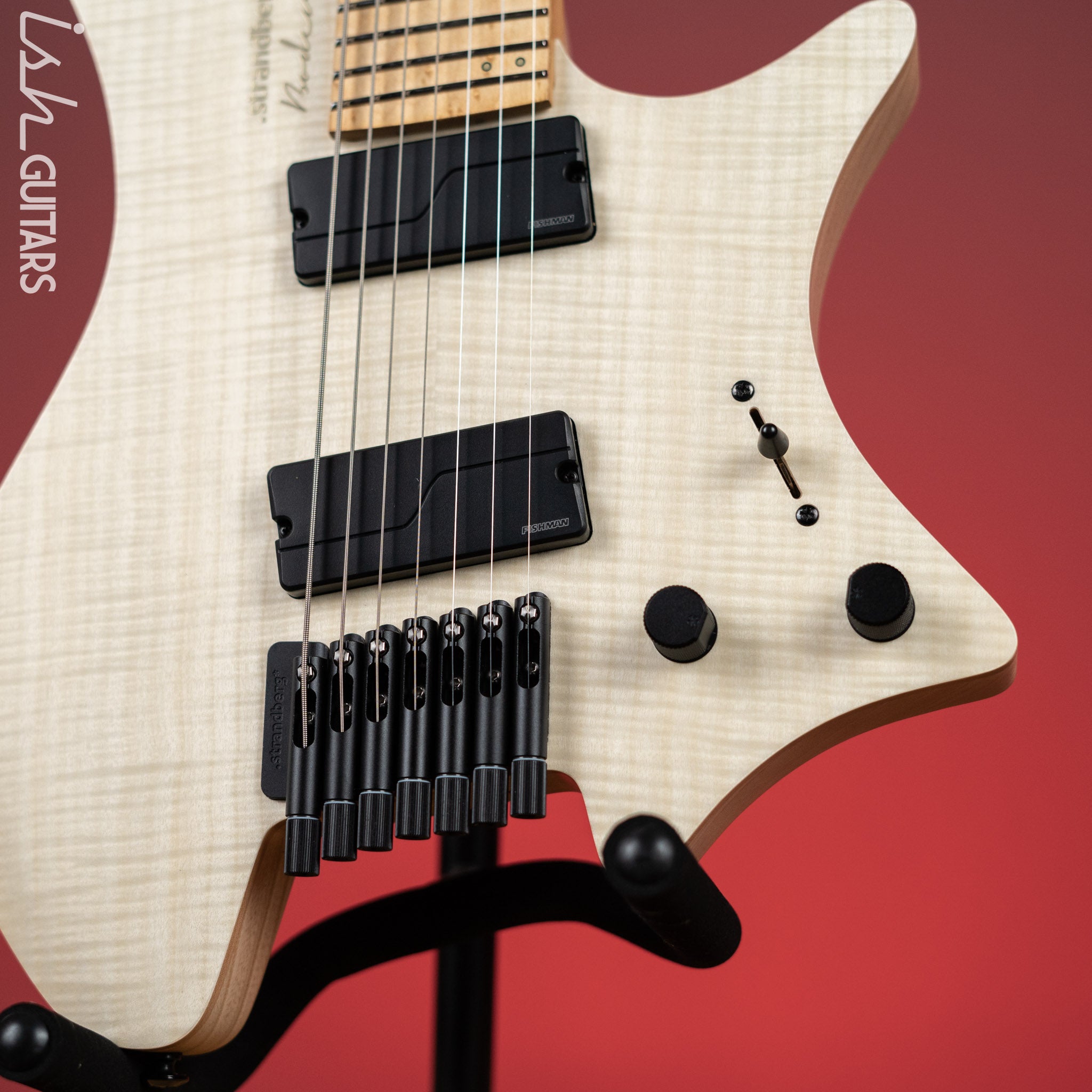 Strandberg Boden Original NX 7 Natural Flame Maple Demo – Ish Guitars