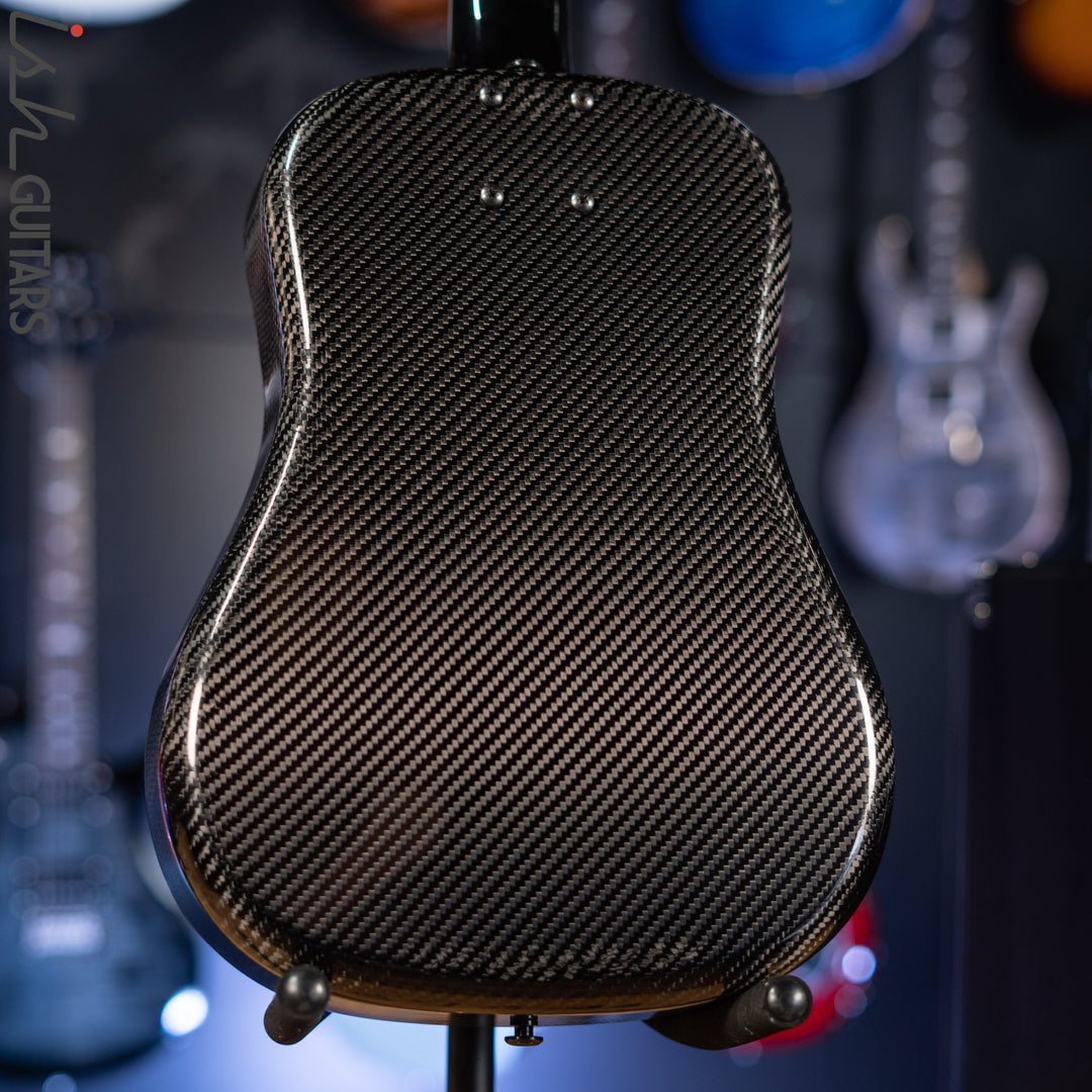 Klos Hybrid Travel Acoustic Guitar Carbon Fiber