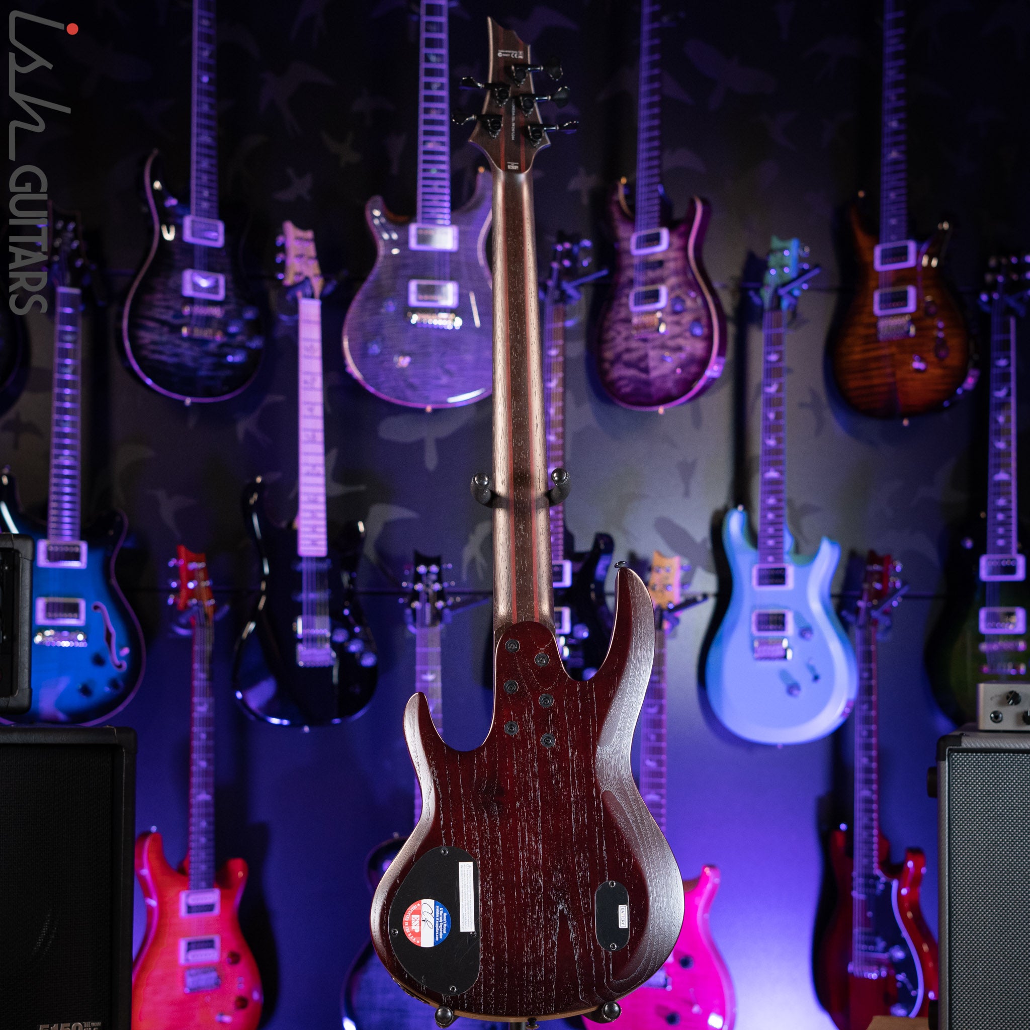 ESP LTD B1005MS Multi-Scale 5-String Bass Ziricote Top Natural