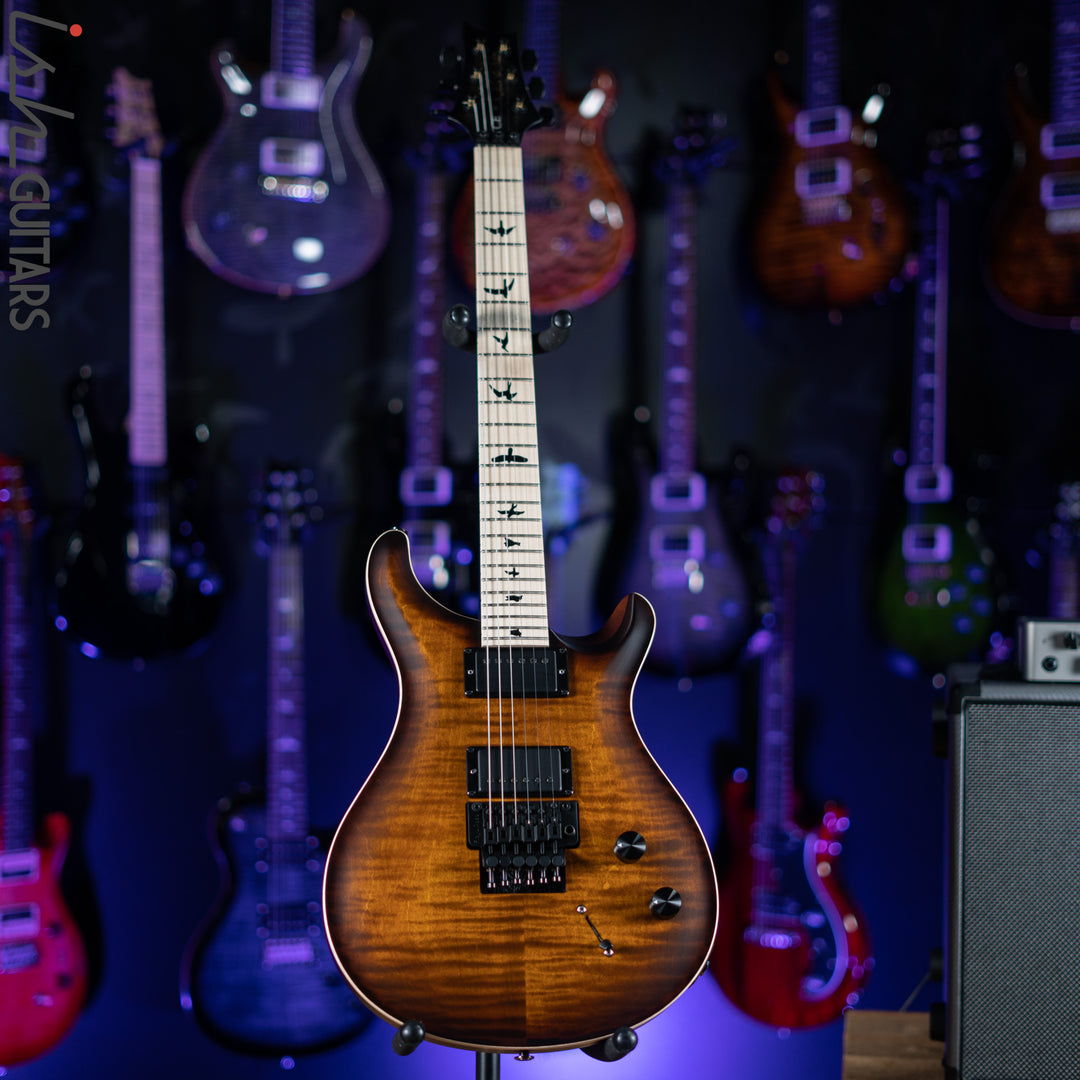 2021 PRS Dustie Waring DW CE 24 Floyd Burnt Amber Smokeburst