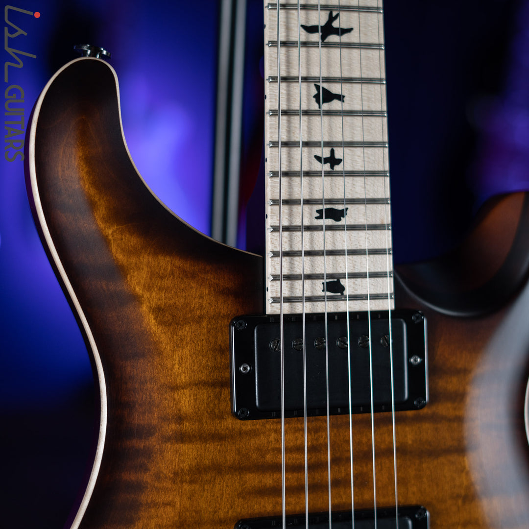 2021 PRS Dustie Waring DW CE 24 Floyd Burnt Amber Smokeburst