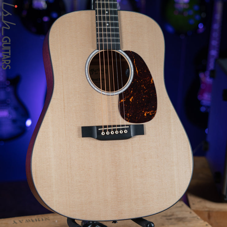 Martin D-10E Dreadnought Acoustic-Electric Guitar Natural Spruce - Blemished