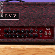 Revv Generator 120 MK3 120W Tube Amp Head Custom Red Snakeskin