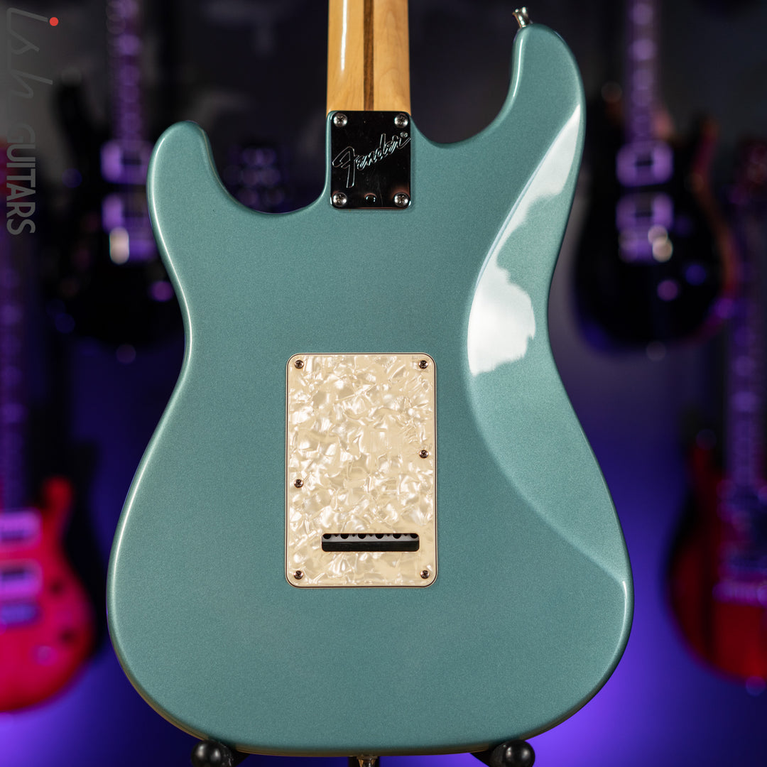 1996 Fender Lone Star Stratocaster Strat Teal Green Metallic