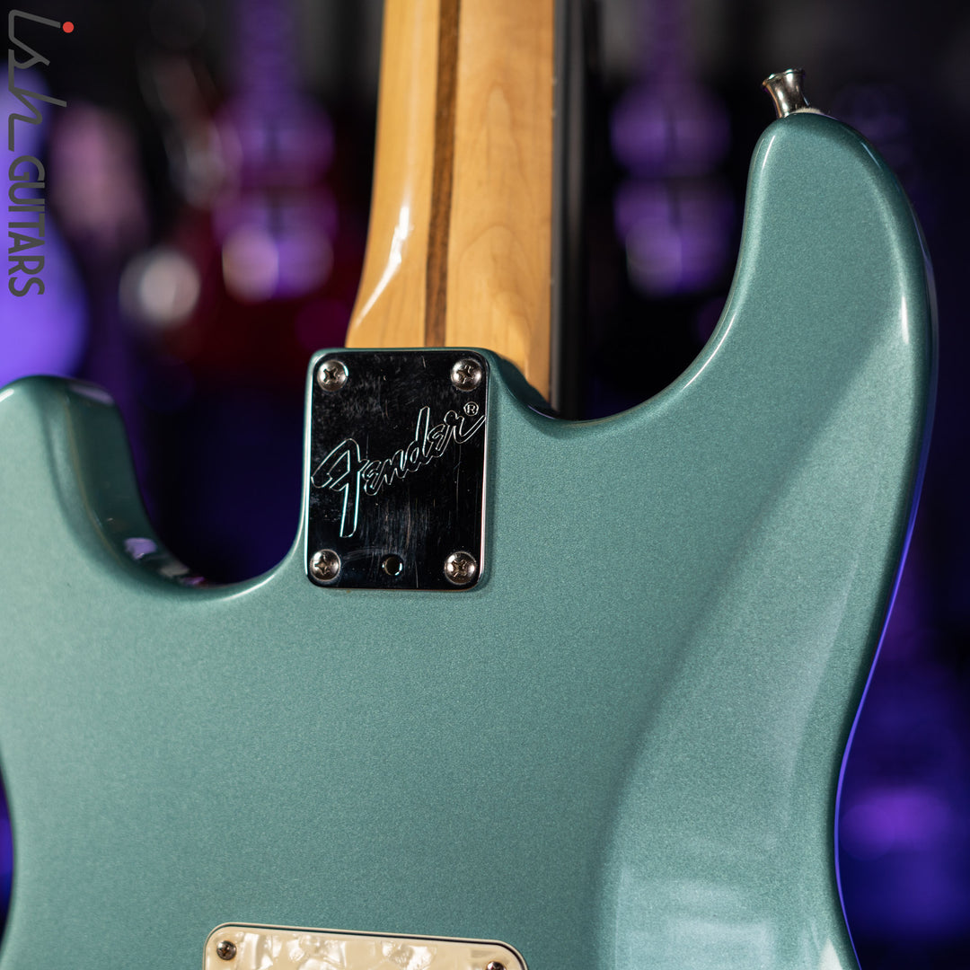 1996 Fender Lone Star Stratocaster Strat Teal Green Metallic