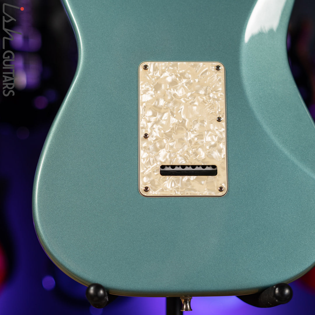 1996 Fender Lone Star Stratocaster Strat Teal Green Metallic