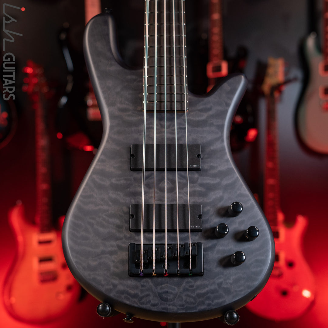 Spector NS Pulse II 5-String Bass Black Satin Matte Demo