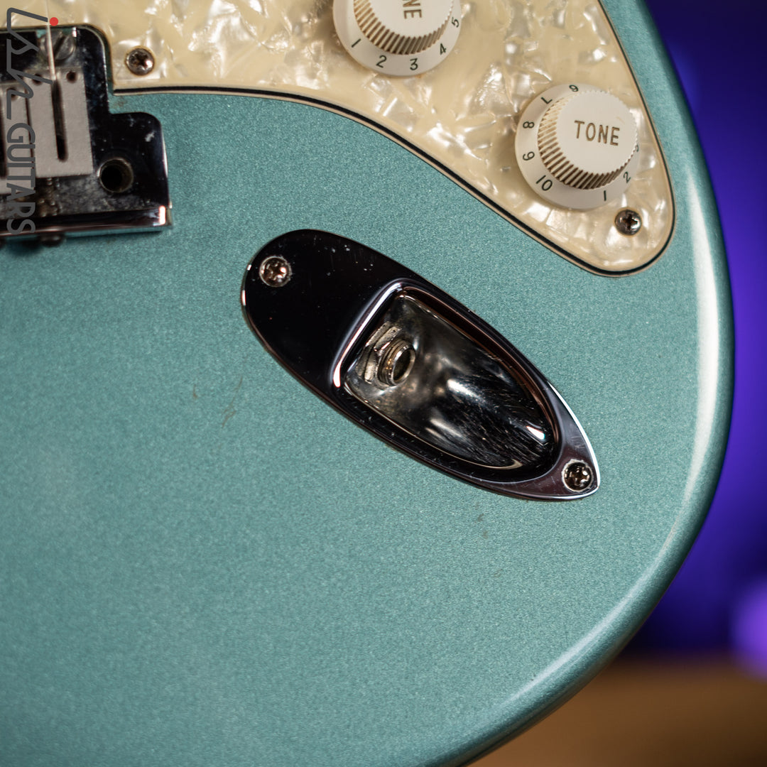 1996 Fender Lone Star Stratocaster Strat Teal Green Metallic