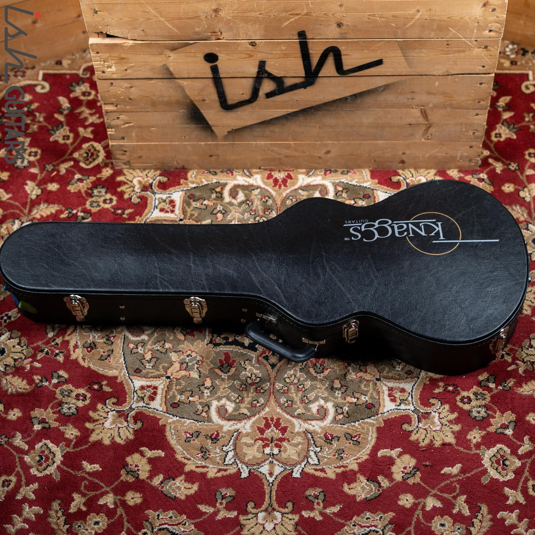 Knaggs SSC Steve Stevens Natural Black Burst Burl Maple