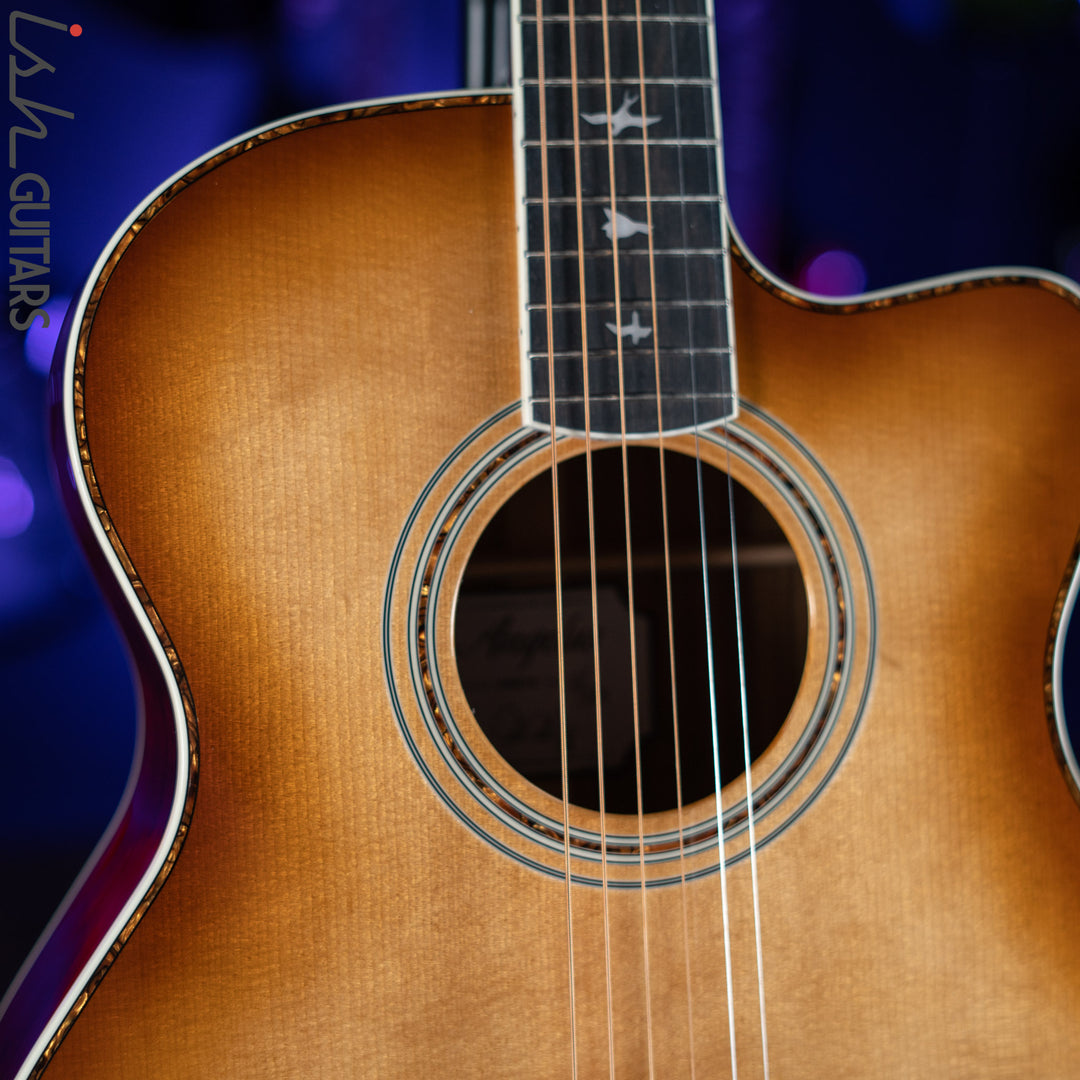 2021 PRS Angelus A40E Acoustic-Electric Guitar Tobacco Sunburst