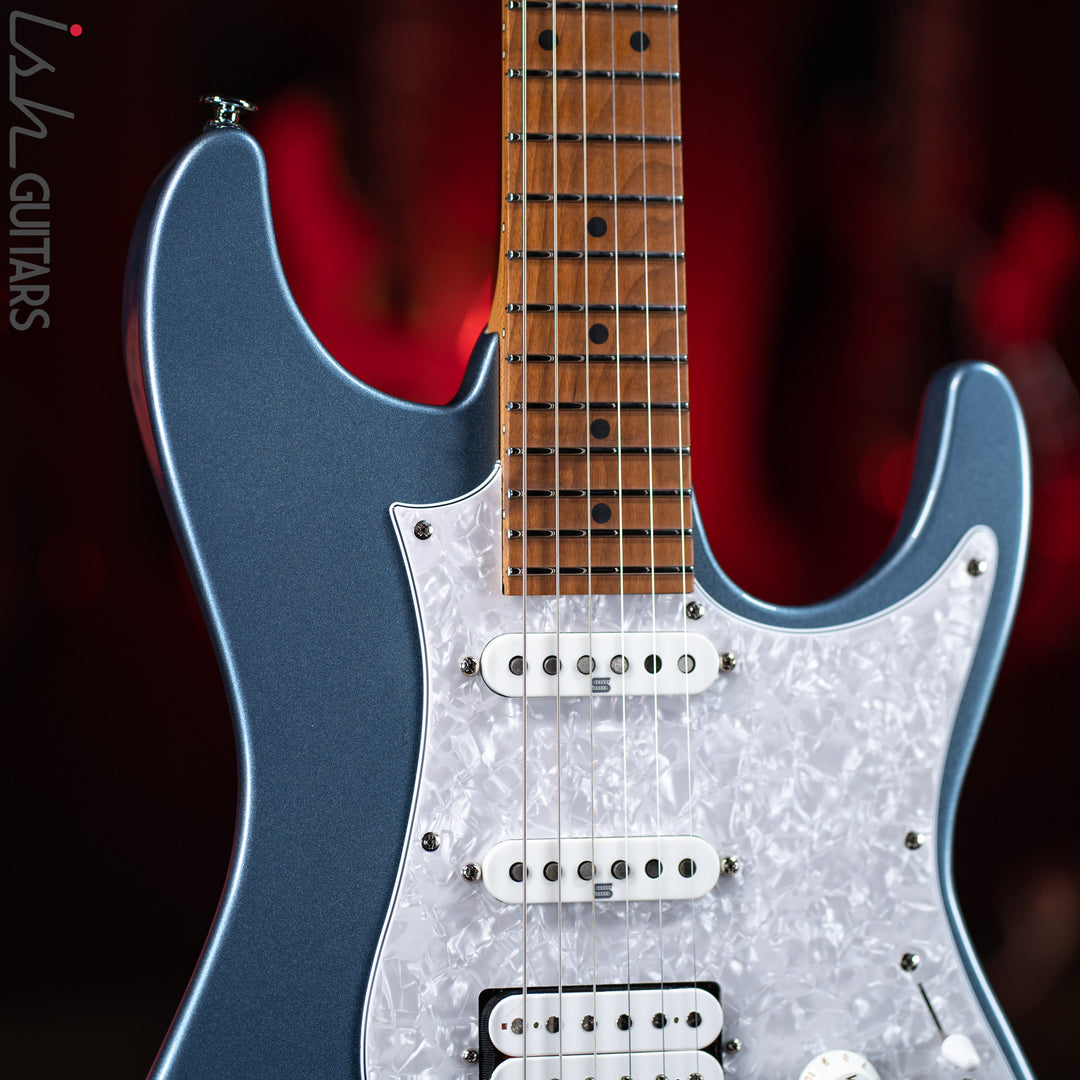 Ibanez Prestige AZ2204 Electric Guitar Ice Blue Metallic