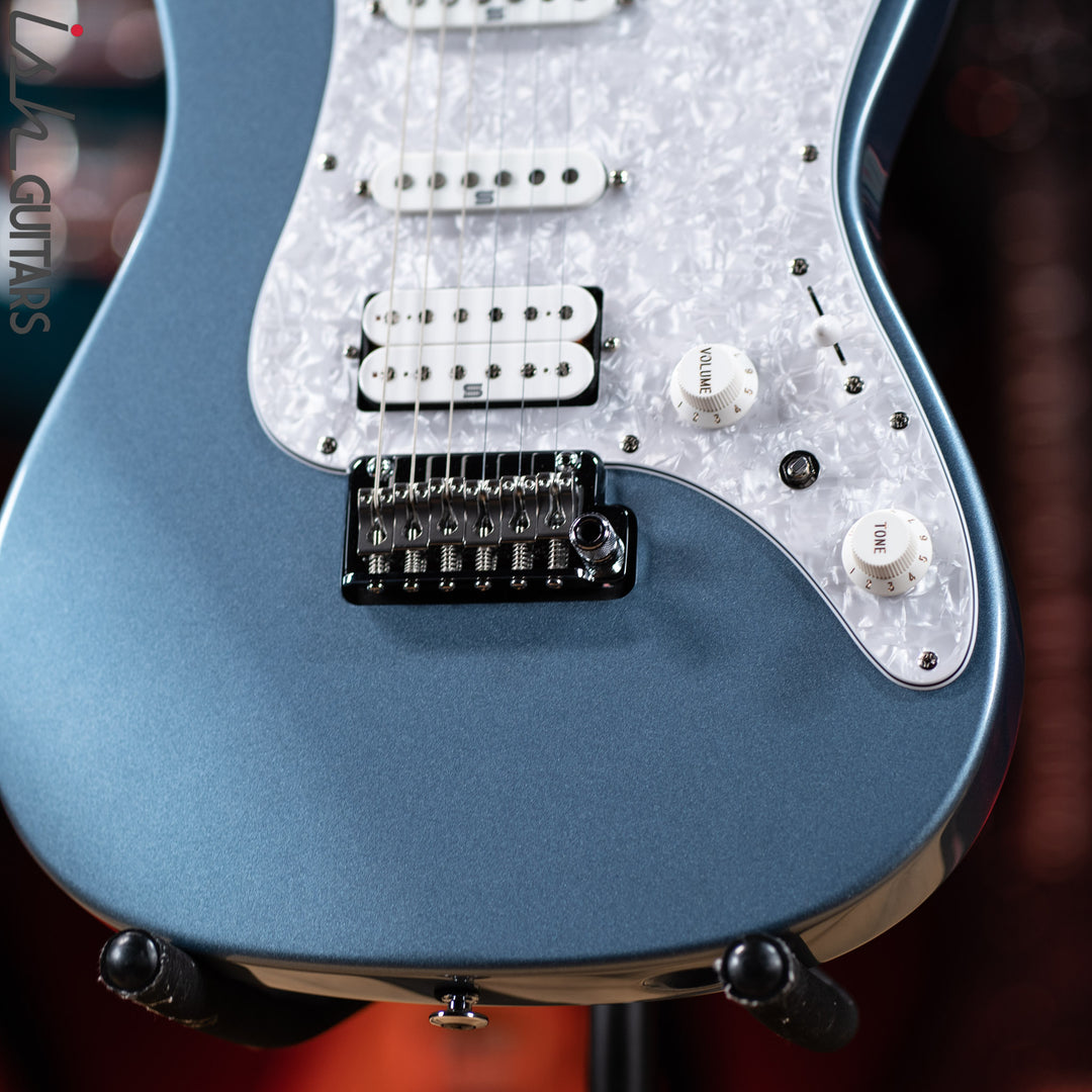 Ibanez Prestige AZ2204 Electric Guitar Ice Blue Metallic
