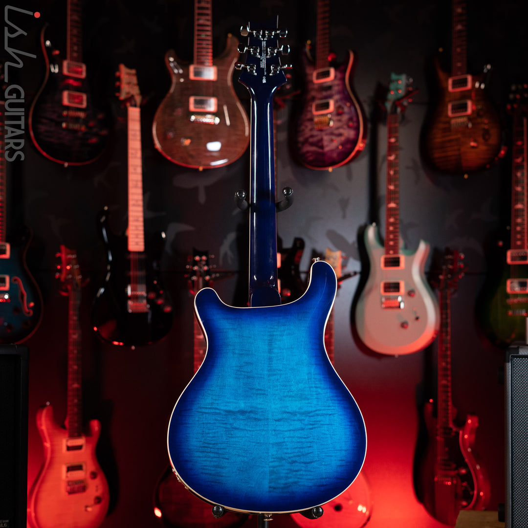 PRS SE Hollowbody II Faded Blue Burst Demo