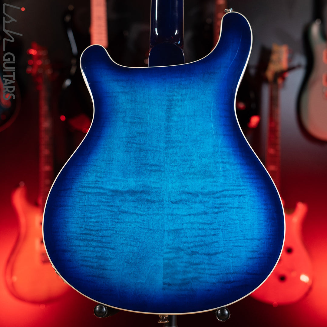 PRS SE Hollowbody II Faded Blue Burst Demo