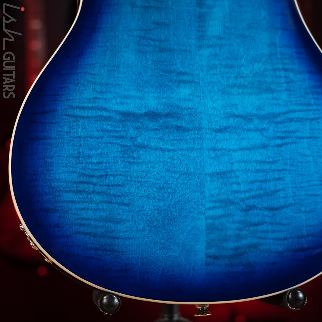 PRS SE Hollowbody II Faded Blue Burst Demo