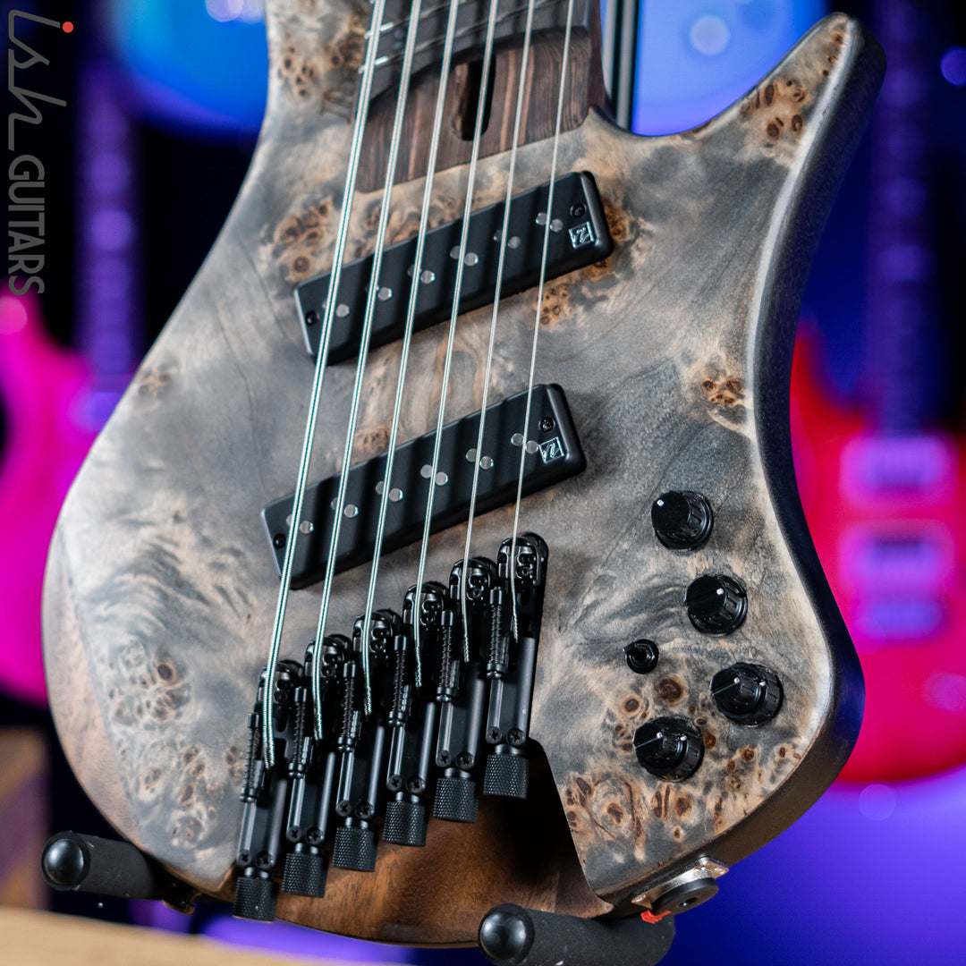 Ibanez EHB1506MS Headless Bass Black Ice Flat