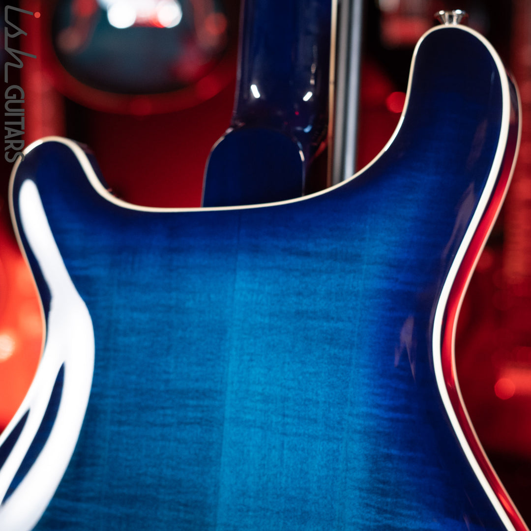 PRS SE Hollowbody II Faded Blue Burst