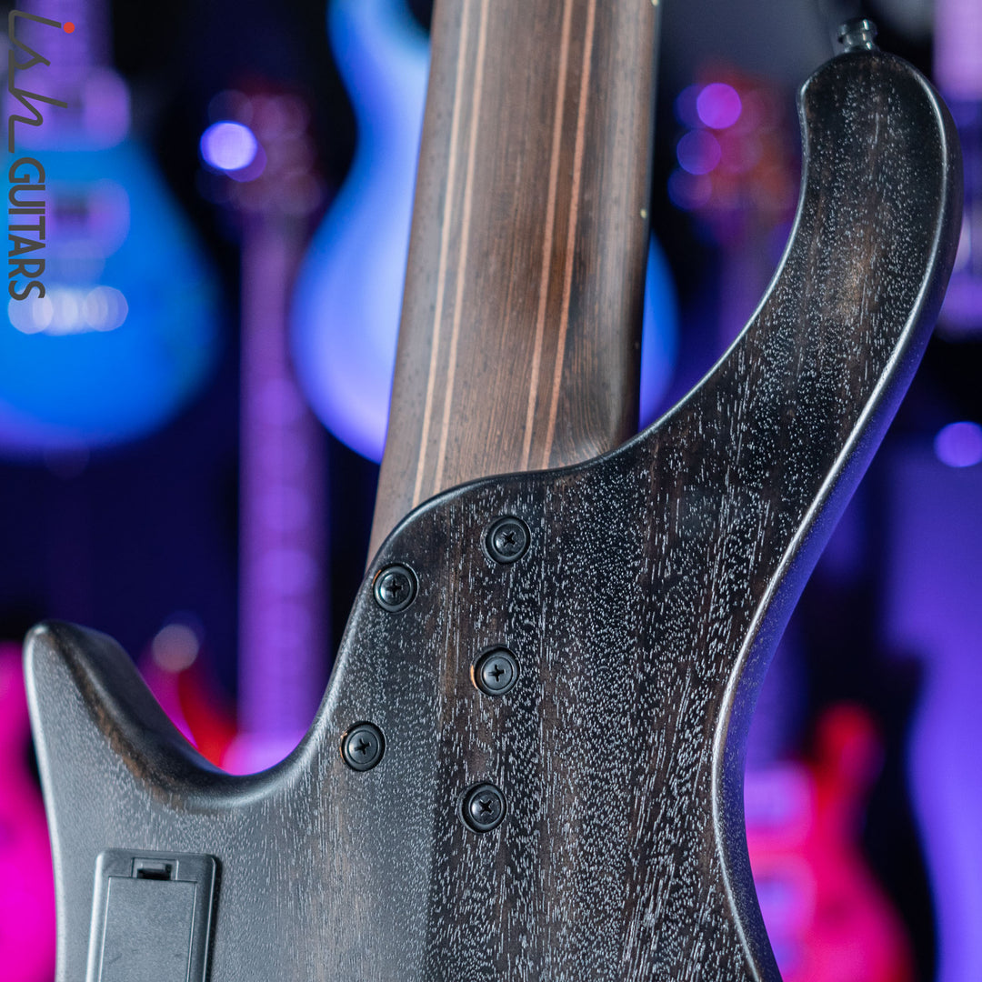 Ibanez EHB1506MS Headless Bass Black Ice Flat
