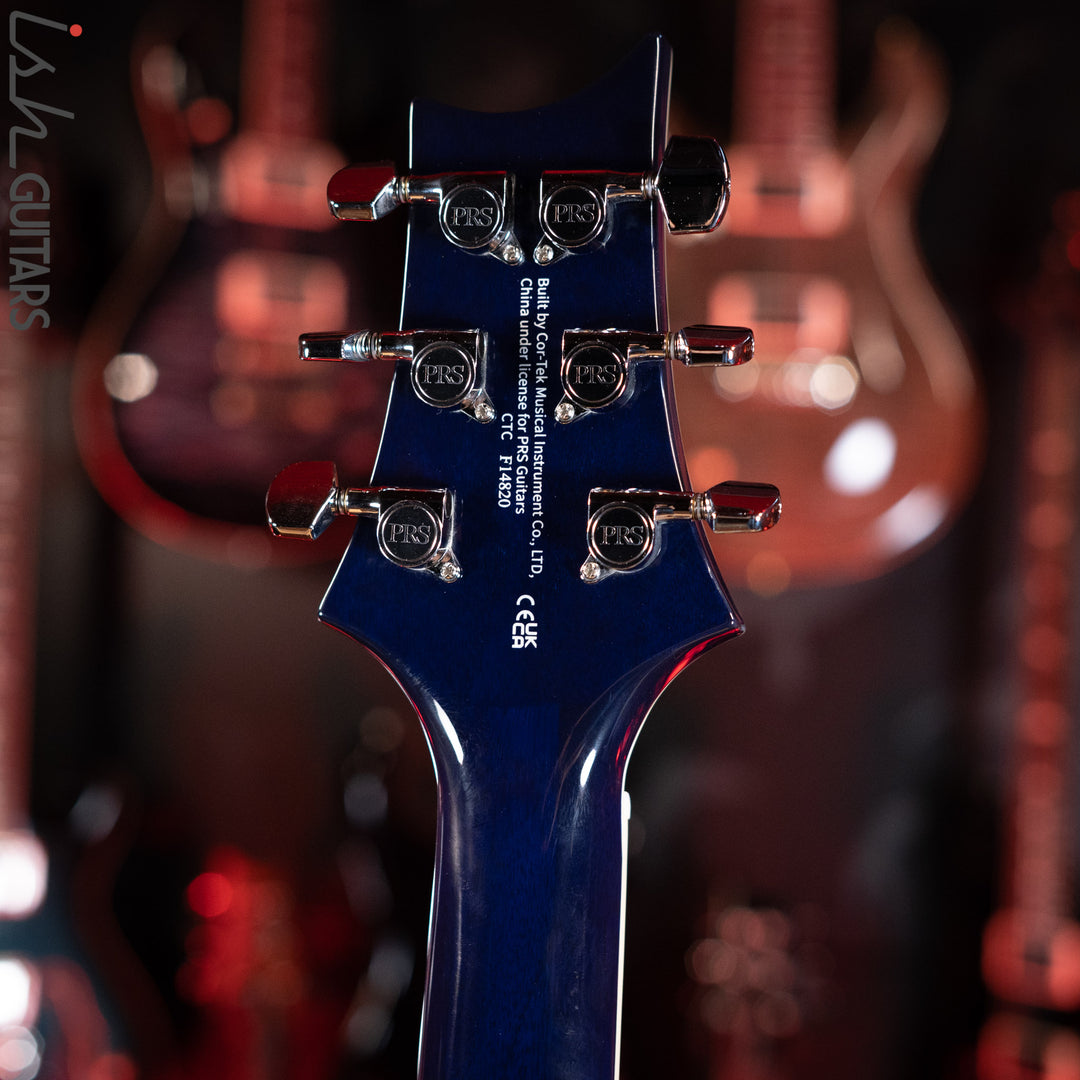 PRS SE Hollowbody II Faded Blue Burst