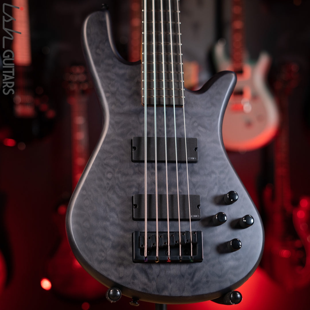 Spector NS Pulse II 5-String Bass Black Stain Matte Store Demo