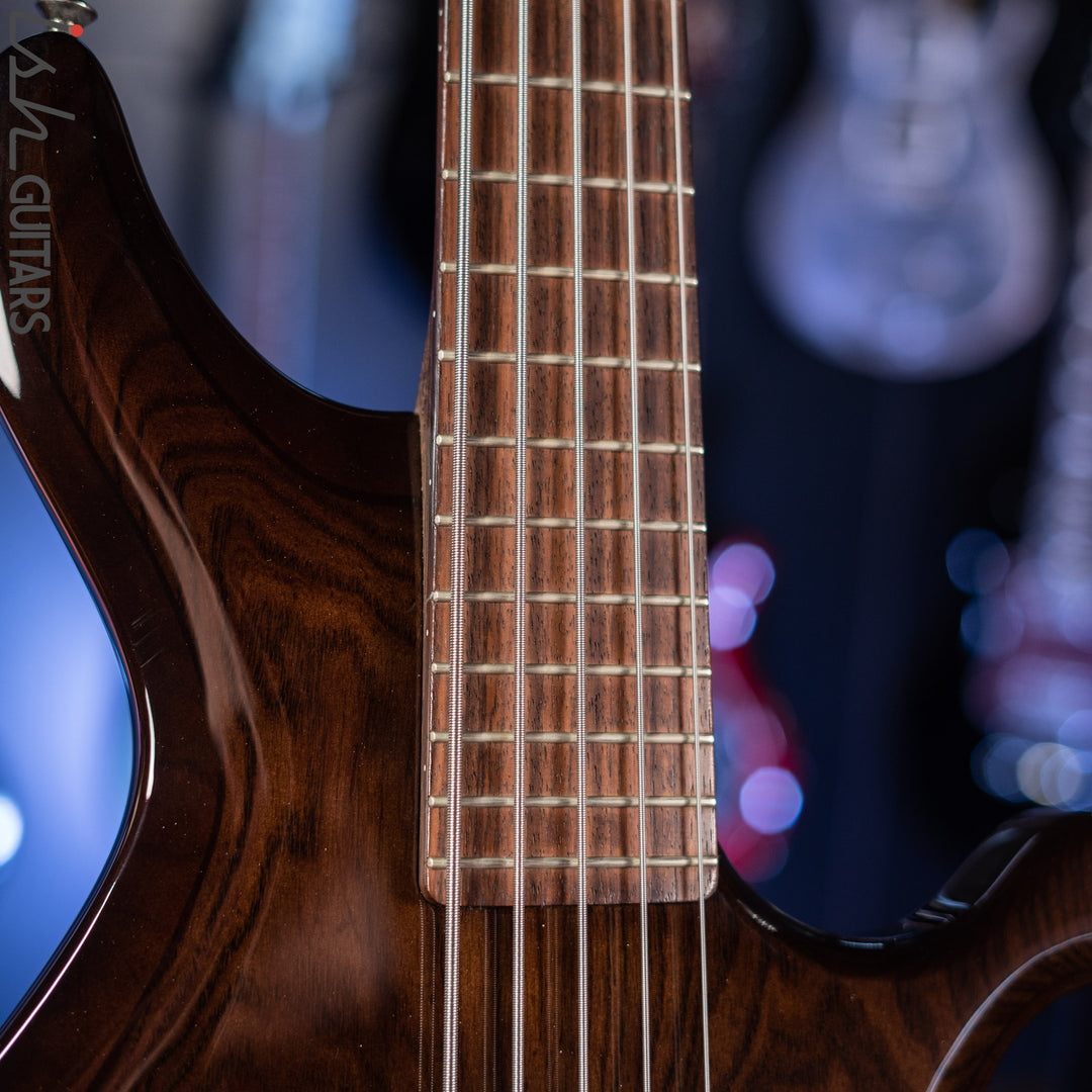2011 Ibanez Prestige G105 Grooveline 5-String Bass Transparent Espresso