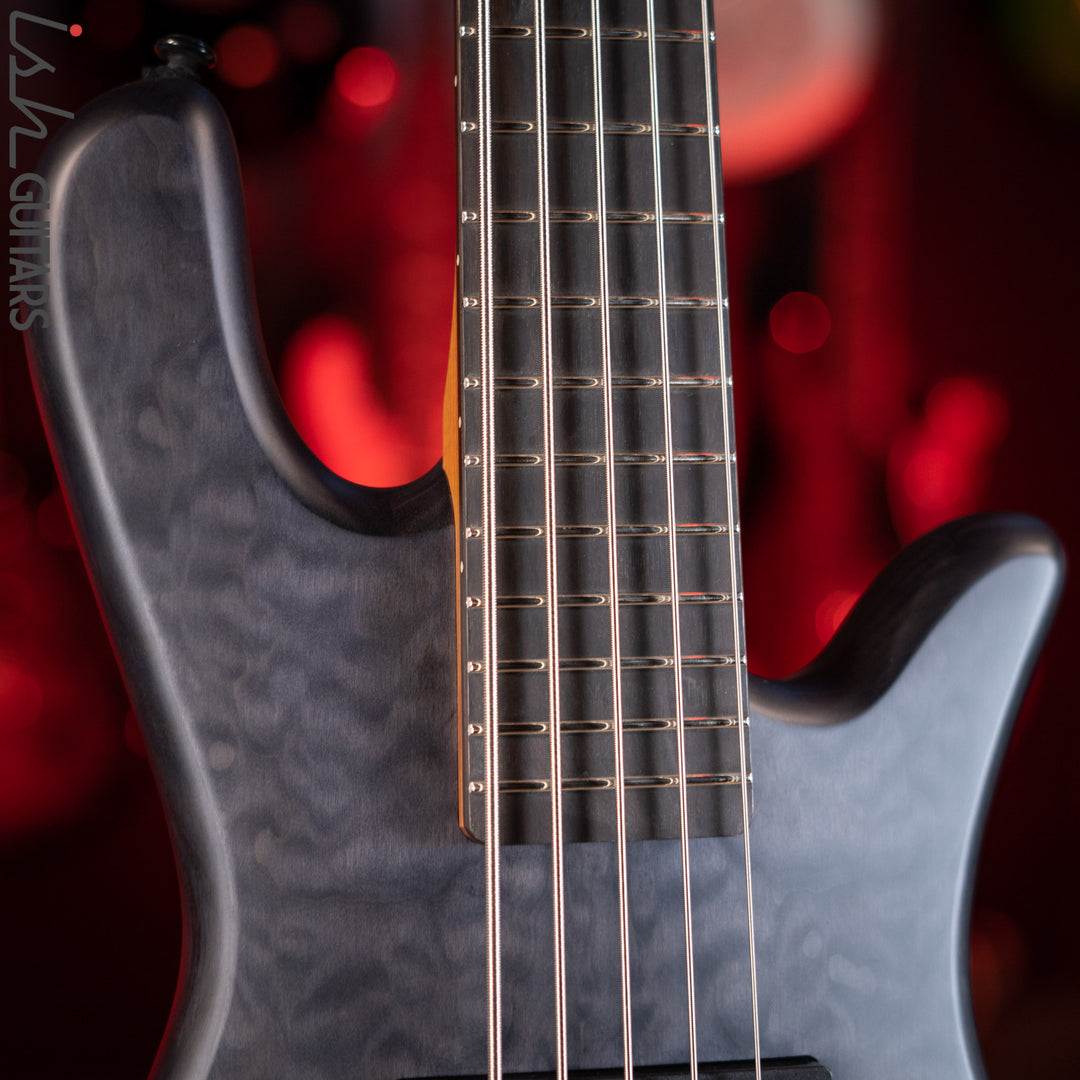 Spector NS Pulse II 5-String Bass Black Stain Matte Store Demo