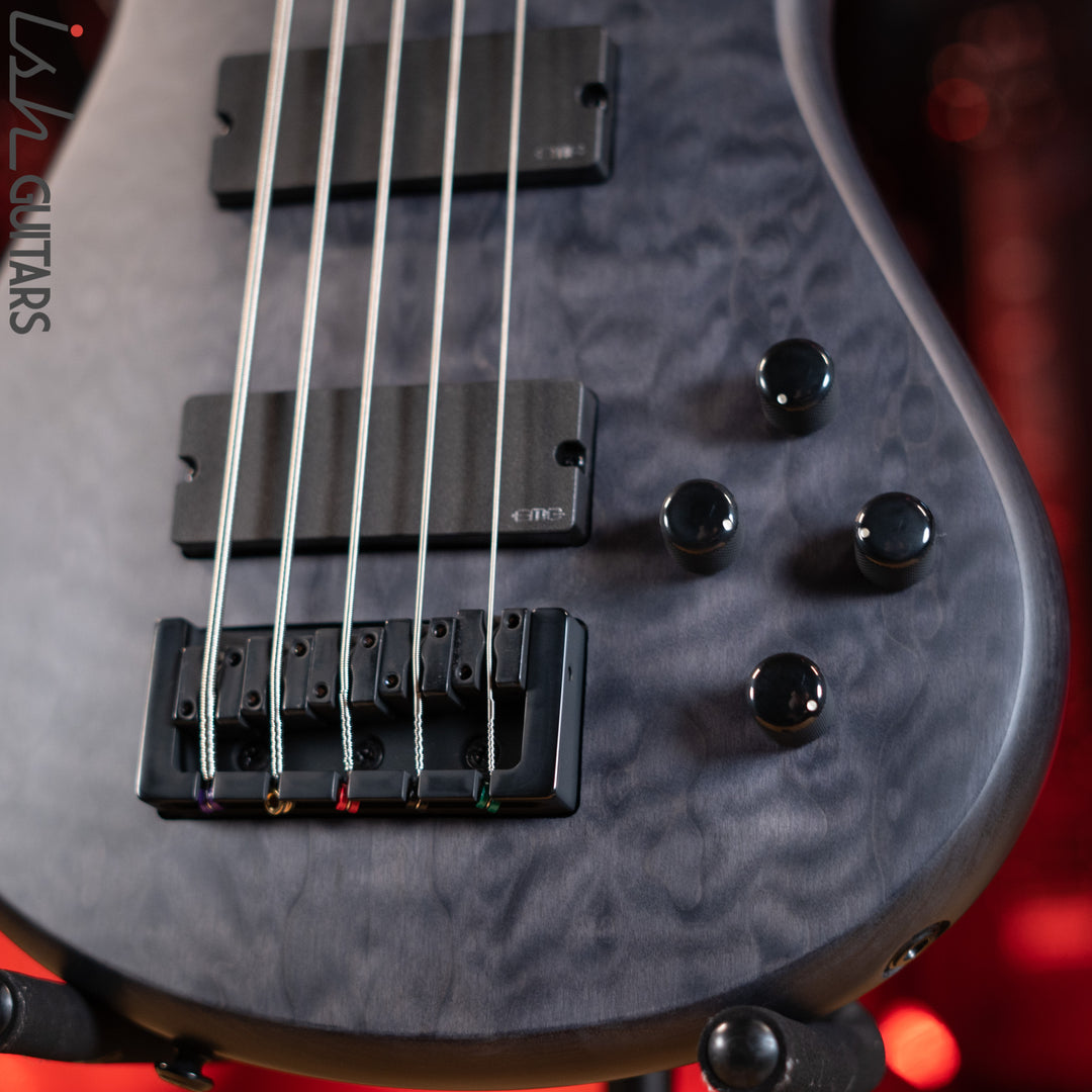Spector NS Pulse II 5-String Bass Black Stain Matte Store Demo