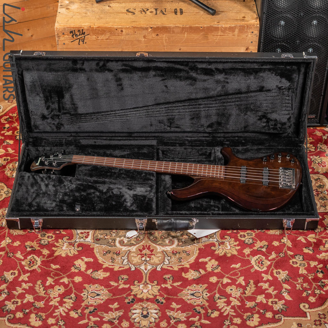 2011 Ibanez Prestige G105 Grooveline 5-String Bass Transparent Espresso