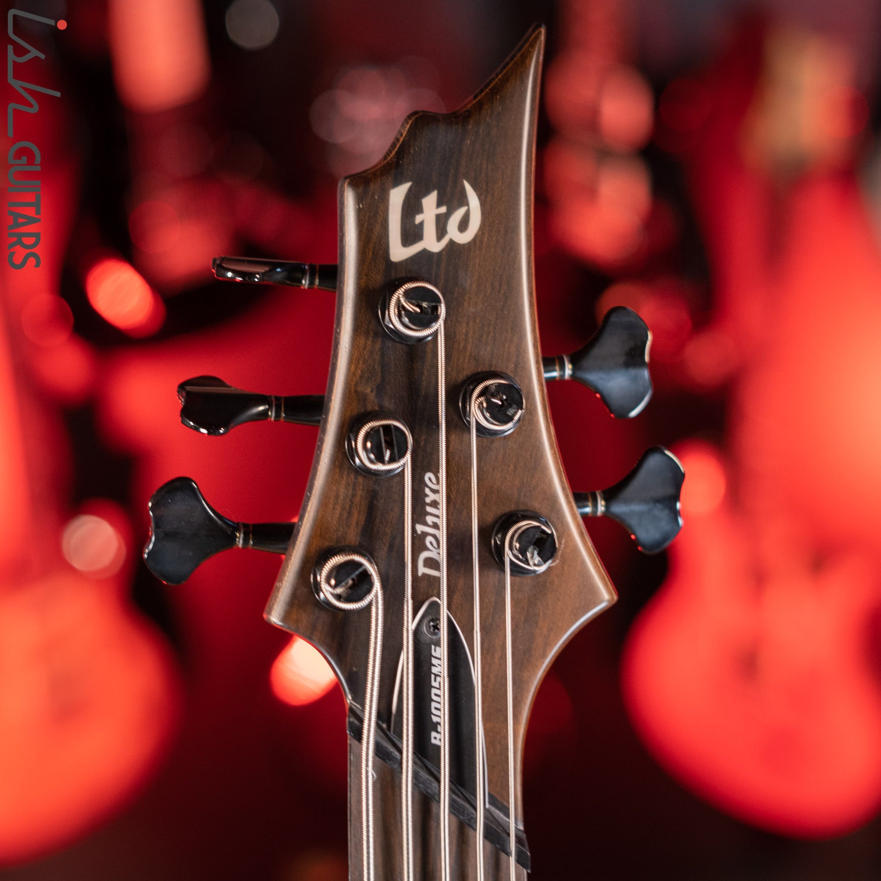 ESP LTD B1005MS Multi-Scale 5-String Bass Ziricote Top Natural