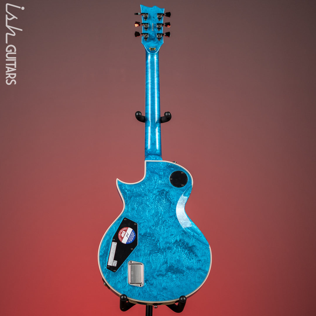 ESP Eclipse Custom Blue Liquid Metal