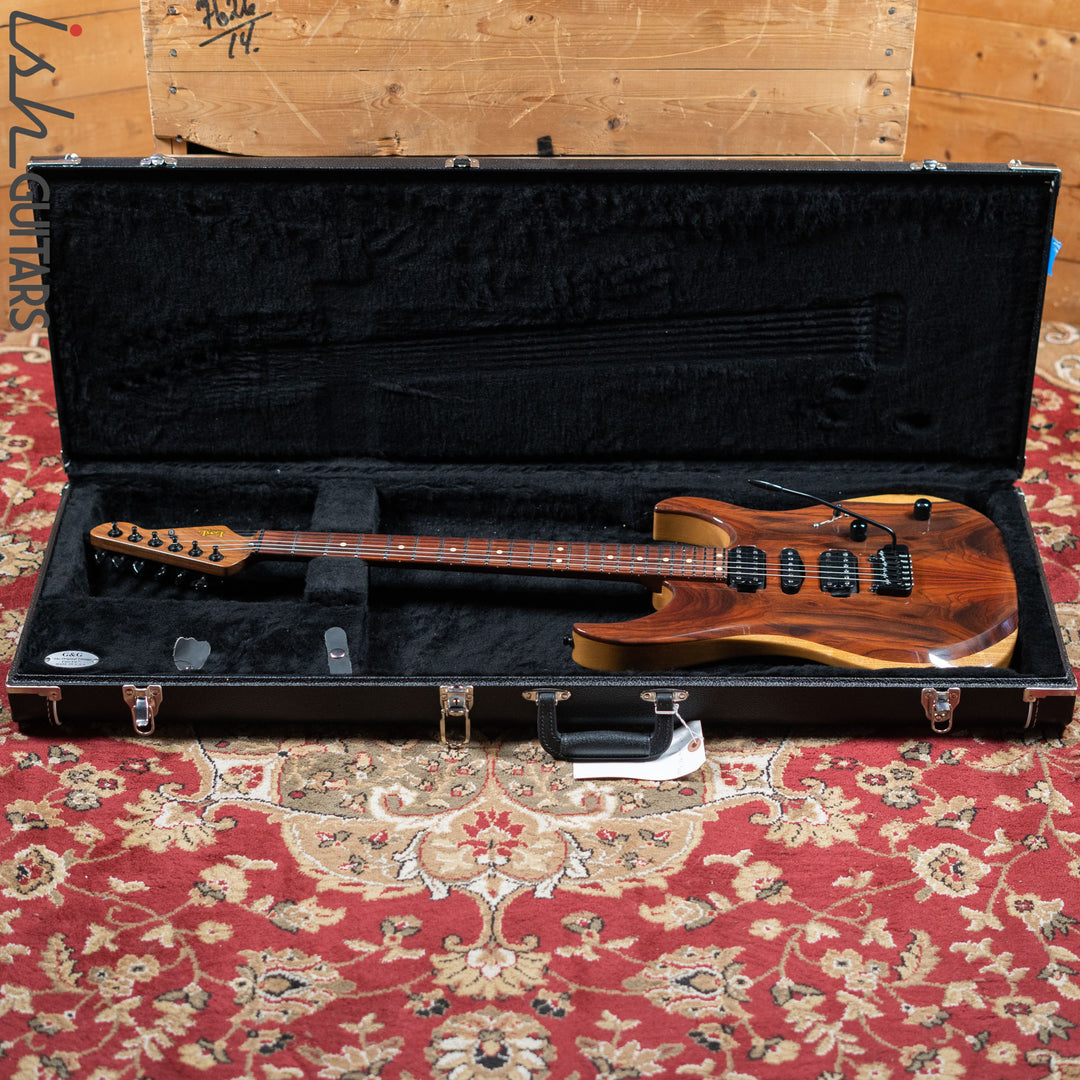 2018 LSL Instruments XT4 Deluxe 24 Fret Exotic HSH Cocobolo Top