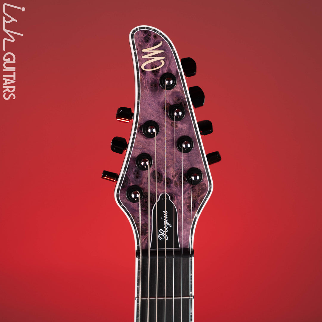 Mayones Regius 7 7-String Electric Guitar Antique Violet Raw
