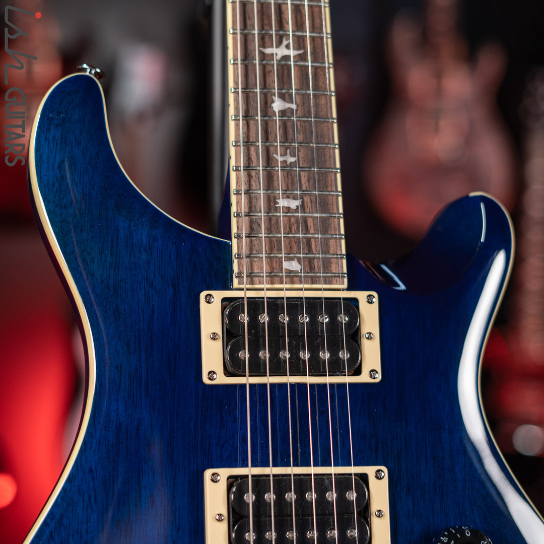 PRS SE Standard 24-08 Electric Guitar Translucent Blue
