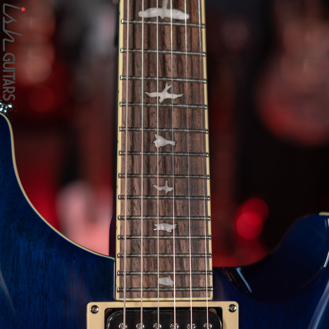 PRS SE Standard 24-08 Electric Guitar Translucent Blue